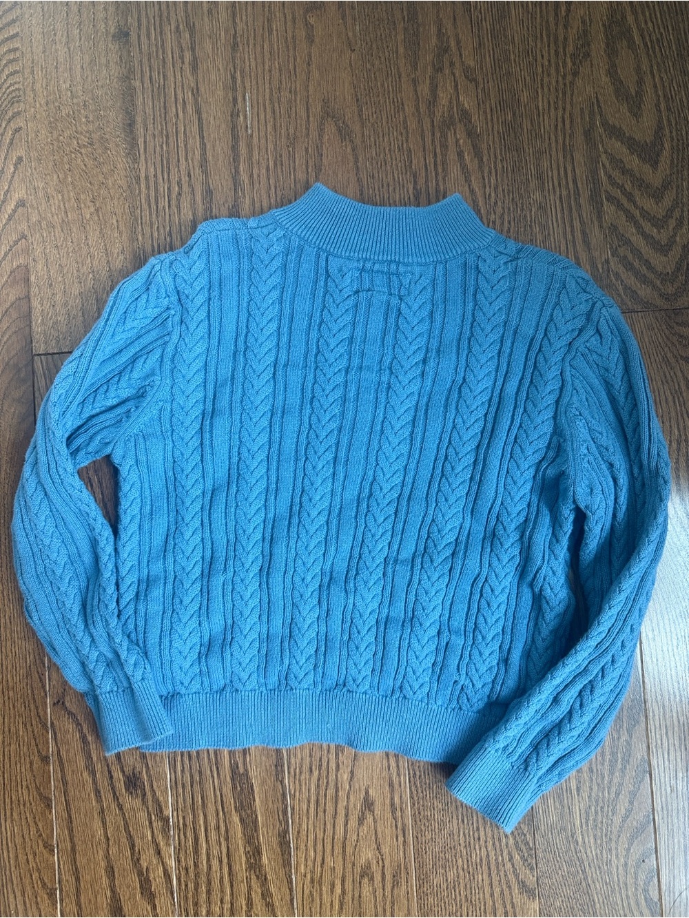 Rachel Riley Cable Knit Half-Zip Sweater - Picture 5 of 9
